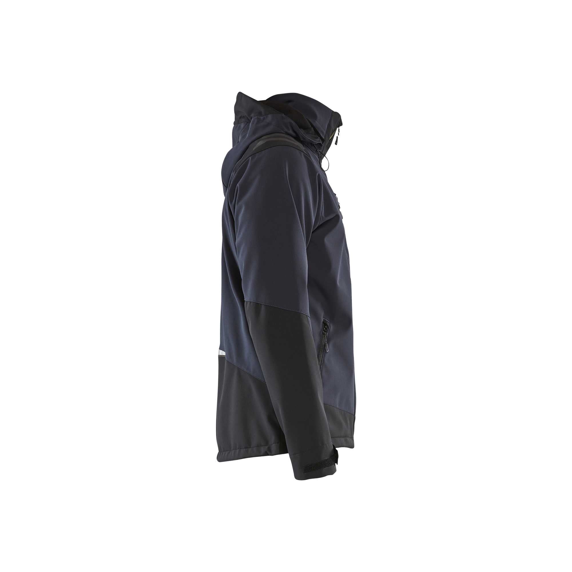 BLAKLADER 47492513 Softshell Jacket Hi Vis Reflective Softshell Work Jacket MEN - Waterproof